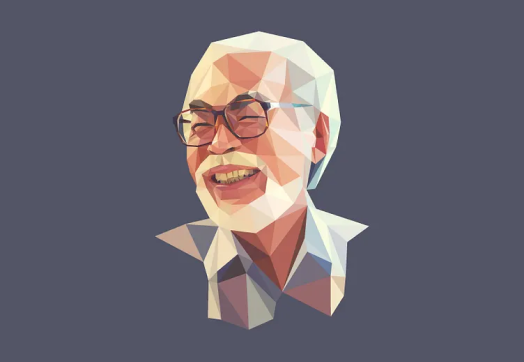Hayao Miyazaki illustration